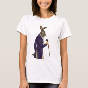 Hare In Purple Coat 2 T-Shirt