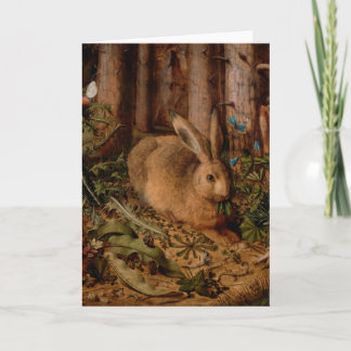 Hare in the Forest Card