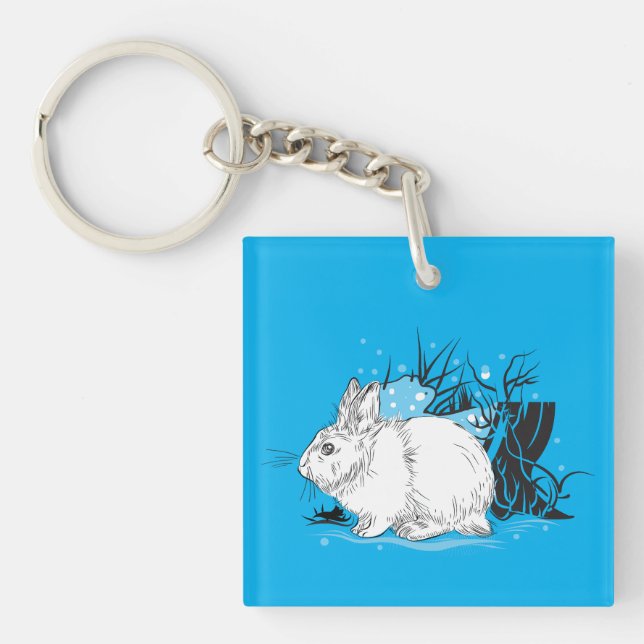 Hare Keychain (Front)