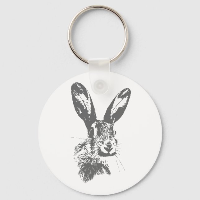 Hare Keychain (Front)