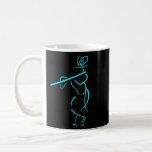Hare Krishna Flute Art - Krishna Lover Gift  Coffee Mug