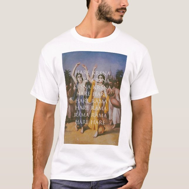 Hare Krishna Hare Rama T-Shirt (Front)