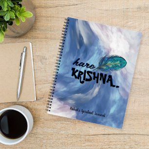 "Hare Krishna" Hindu Spiritual Journal