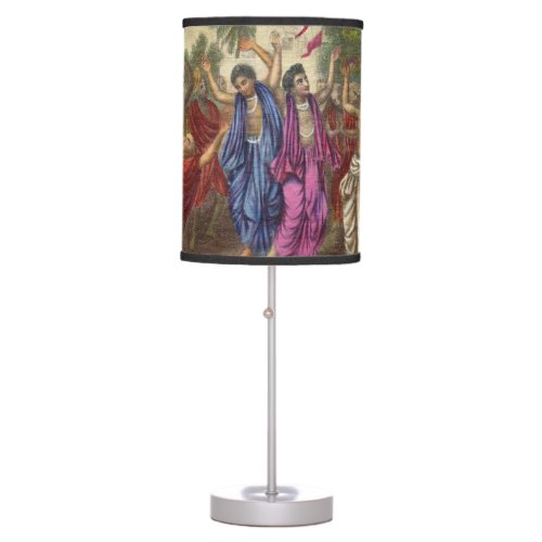 Hare Krsna Table Lamp