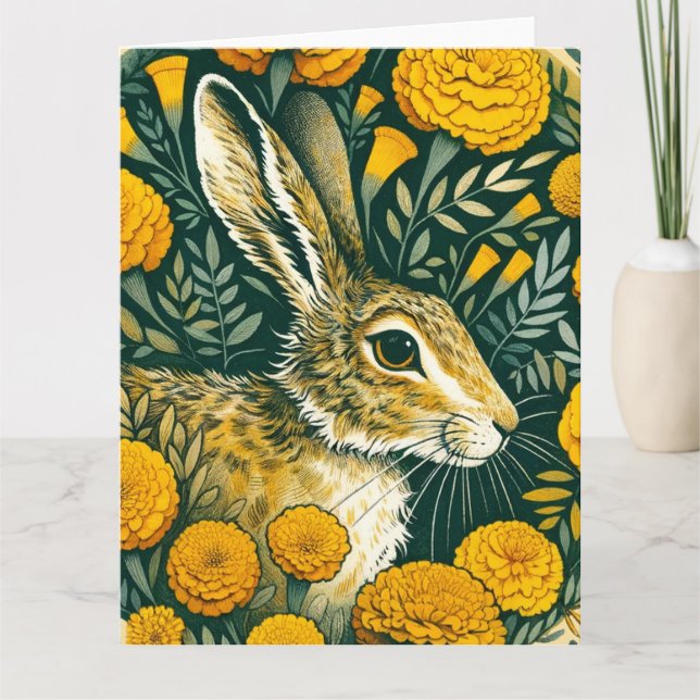 Hare Marigold                                      Card (Front)