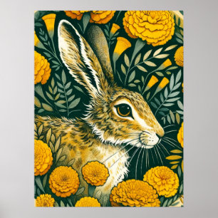 Hare Marigold                                      Poster