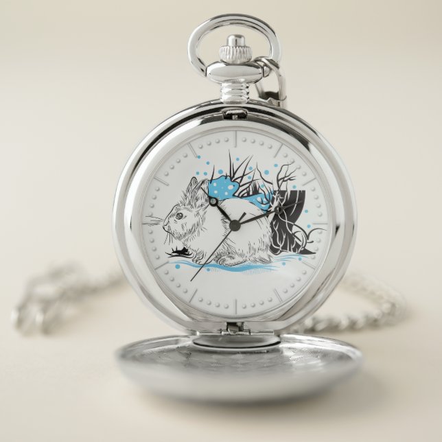 Hare Pocket Watch (Inside)