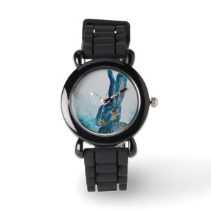 Hare Rabbit Watercolour Watch