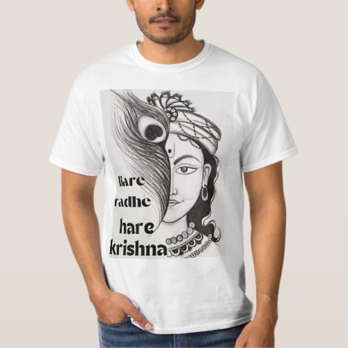 Hare radhe hare krishna  T_Shirt