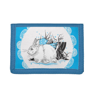 Hare Tri-fold Wallet