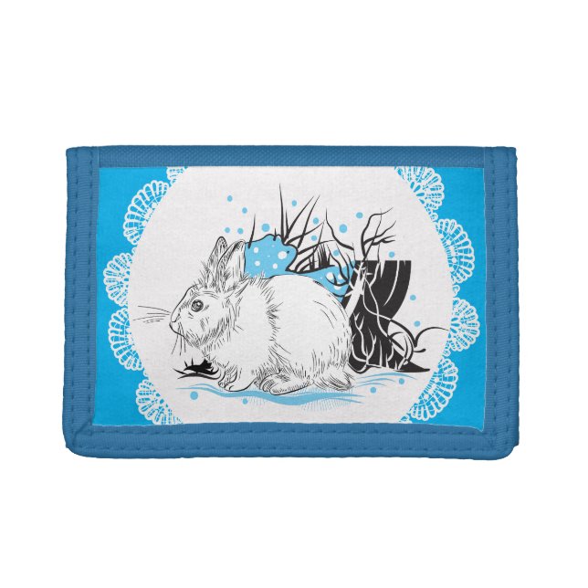 Hare Tri-fold Wallet (Front)