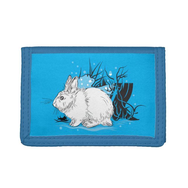 Hare Tri-fold Wallet (Front)