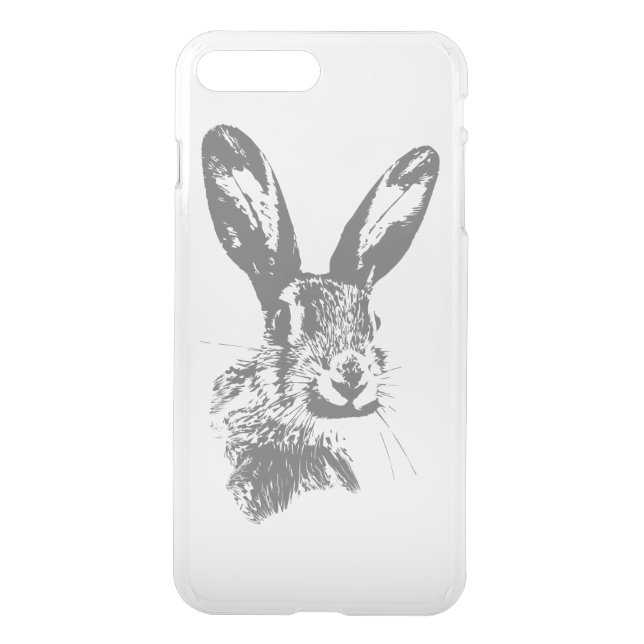 Hare Uncommon iPhone Case (Back)