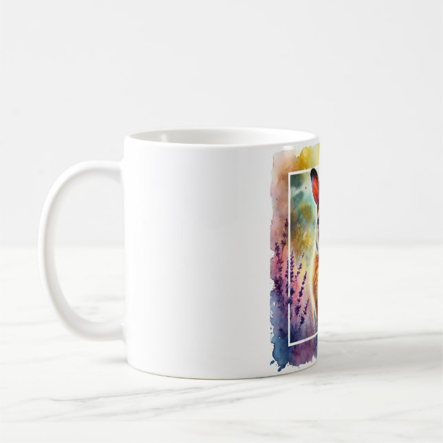 Hare Wallaby 030924AREF125 - Watercolor Coffee Mug (Left)