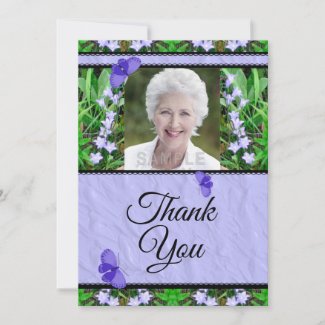 Harebell Wildflowers Thank You