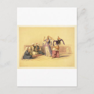 Harem Dancing Girls Cairo Postcard