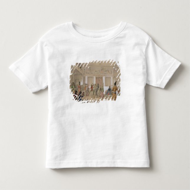 Harem Feast, Tehran (pencil & w/c on paper) Toddler T-shirt (Front)