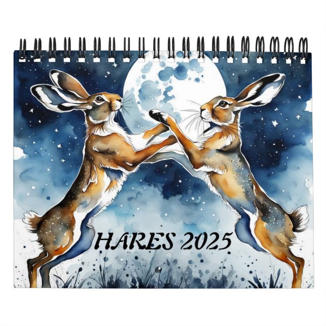 HARES 2025 (editable year) CALENDAR (Cover)