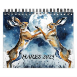 HARES 2025 (editable year) CALENDAR