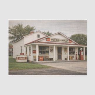 Harfield's Store Lake Anna Virginia  Tissue Paper