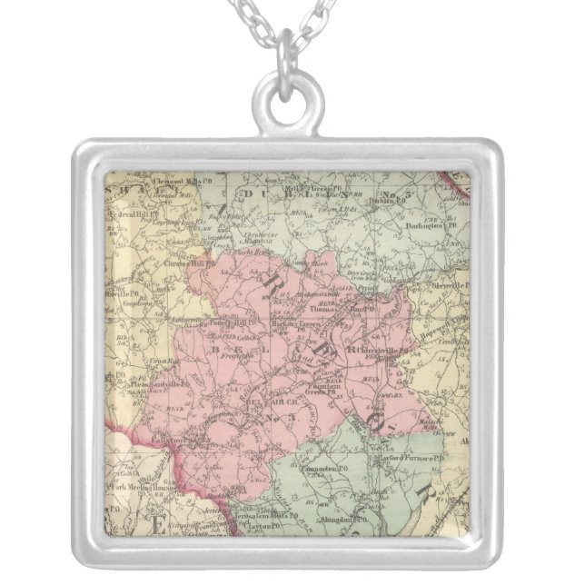 Harford Silver Plated Necklace (Front)