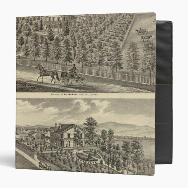 Hargis, Cheney residences Binder (Front/Inside)