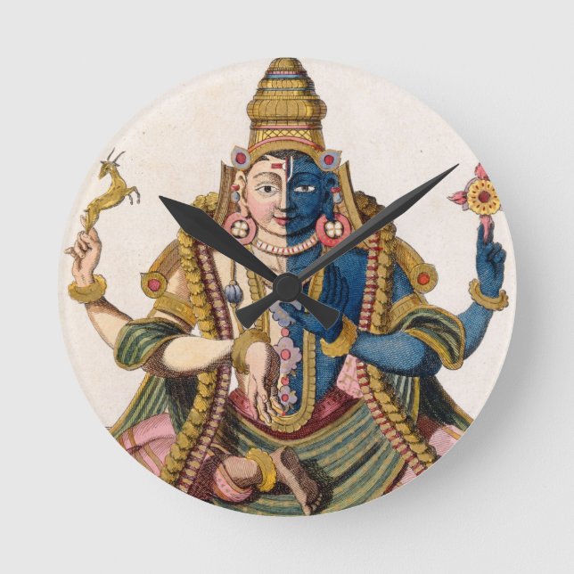 Hari-Hara, from 'Voyage aux Indes et a la Chine' b Round Clock (Front)