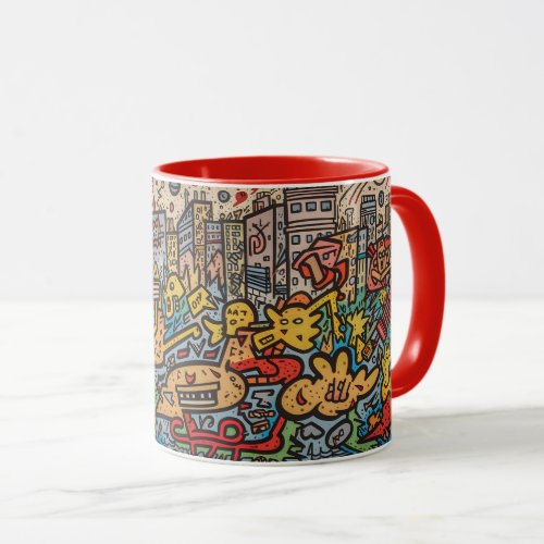 Haring City Tribute Mug