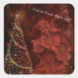 Hark the Harold Angels Sing-Sticker Square Sticker