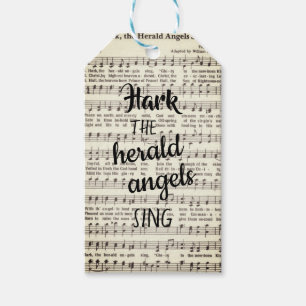 Hark, the Herald Angels Sing Gift Tags