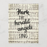 Hark, the Herald Angels Sing Postcard