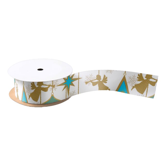 Hark! The Herald Angels Sing Satin Ribbon (Spool)