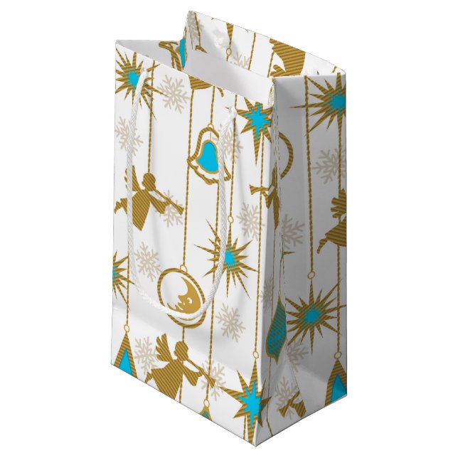 Hark! The Herald Angels Sing Small Gift Bag (Front Angled)