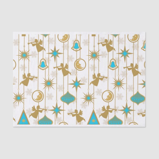 Hark! The Herald Angels Sing Tissue Paper (Front)