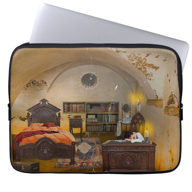 Harker's Room Laptop Sleeve (Front)