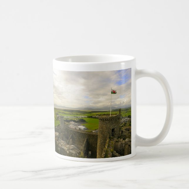 Harlech Castle Coffee Mug (Right)