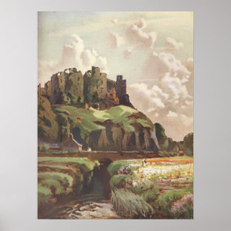 Harlech Castle I, Wales Poster