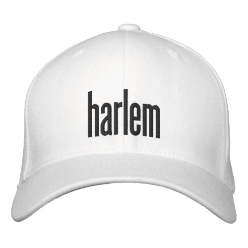Harlem B   Embroidered Baseball Cap