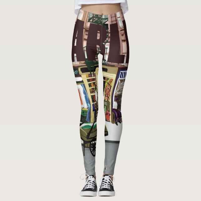 Harlem Biz Boom Leggings (Front)