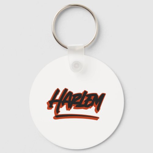 Harlem Graffiti Style   Keychain