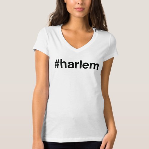 HARLEM Hashtag T_Shirt