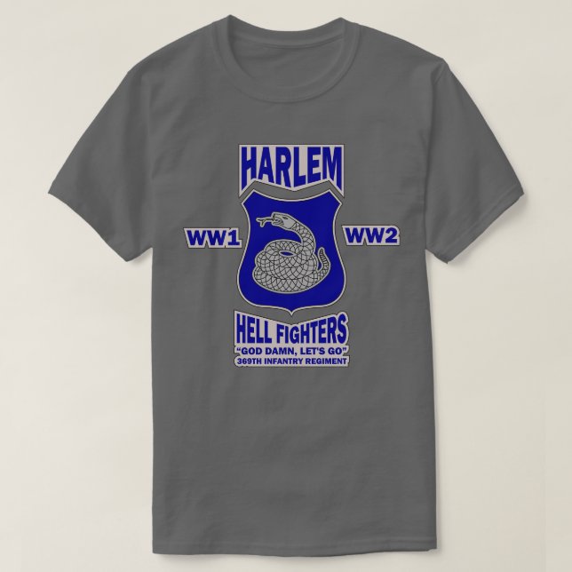 Harlem Hellfighters 4 T-Shirt (Design Front)