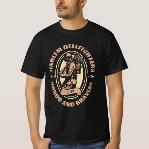 Harlem Hellfighters _ WW1 Infantry Regiment  T_Shirt