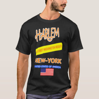 HARLEM New York 96th STREET WASHINGTON HEIGHTS  T-Shirt