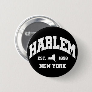 Harlem,New York Button