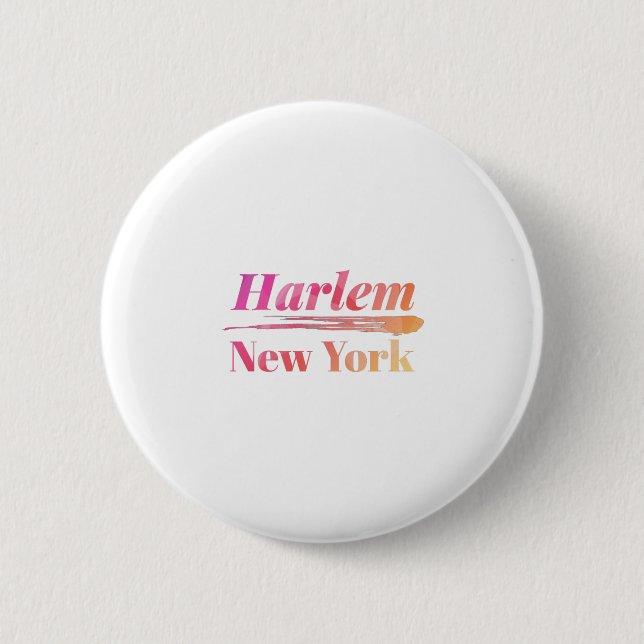 Harlem New York Button (Front)
