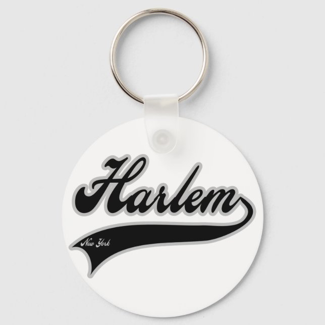 harlem new york keychain (Front)