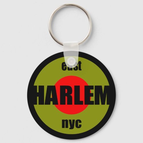 Harlem NYC Key Chain