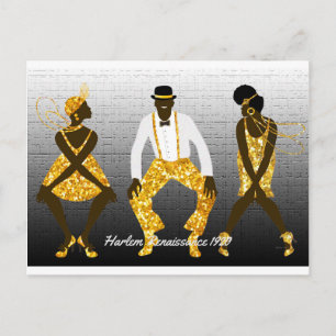 Harlem Renaissance 1920 Postcard