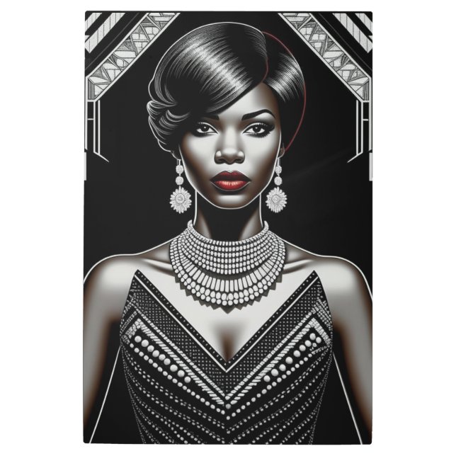 Harlem Renaissance 1920s-1930s Art Deco-Anne (Front)